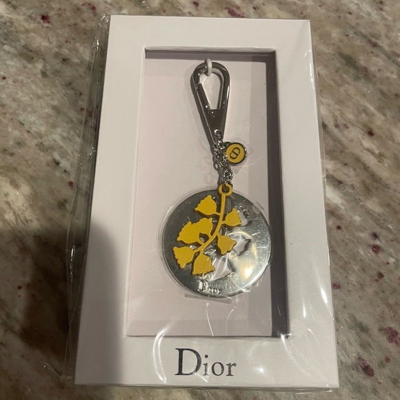 Dior Lily of the Valley Charm Key Holder